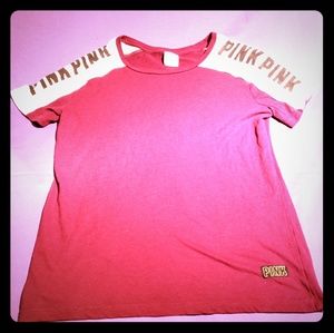 Pink by vs shirt